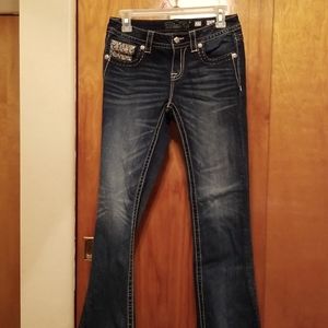 Miss Me 27 x 31 mid-rise boot